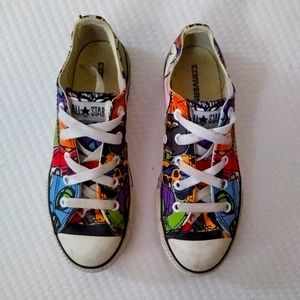 Converse Chuck Low Ox 2Y Stickers AOP Comic Print